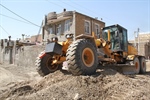 اجرای عملیات زیرسازی منشعبات خیابان شهید فتحی 