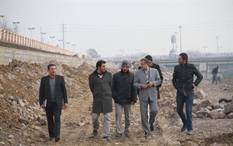 بازدید مدیرعامل سازمان عمران شهرداری ارومیه از بوستان دانشمند هسته ای شهید داریوش رضایی نژاد (پارک طلائیه)