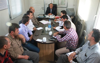 برگزاری جلسه هماهنگی با واحدهای اجرایی سازمان عمران