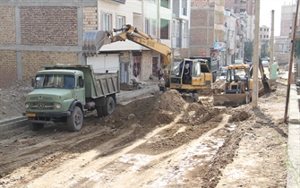 آغاز عملیات اجرایی زیرسازی منشعبات خیابان معرفت واقع در بلوار شهید آهندوست